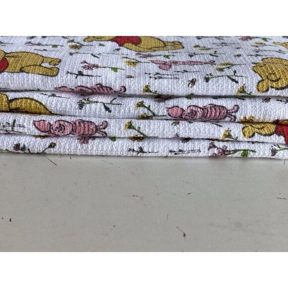 2 Pack Disney Winnie the Pooh Piglet Floral Spring Kitchen Towels 16 X 26” NEW - Picture 7 of 16